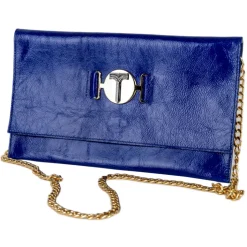 Miriam Tirinzoni - Blue Calf Leather Bag - Bags - Luxury Exclusive Collection - Avvenice