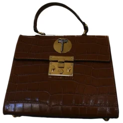 Miriam Tirinzoni - Brown Coconut Mold Bag - Bags - Luxury Exclusive Collection - Avvenice