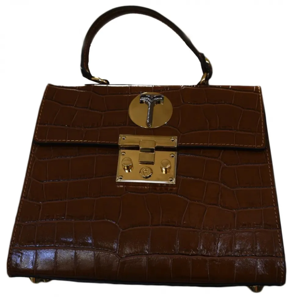 Miriam Tirinzoni - Brown Coconut Mold Bag - Bags - Luxury Exclusive Collection - Avvenice