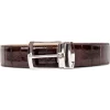 Miriam Tirinzoni - Brown Eel Leather Belt - Belt - Luxury Exclusive Collection - Avvenice