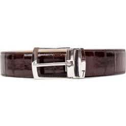 Miriam Tirinzoni - Brown Eel Leather Belt - Belt - Luxury Exclusive Collection - Avvenice