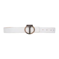 Miriam Tirinzoni - Calf Leather White Belt - Belt - Luxury Exclusive Collection - Avvenice