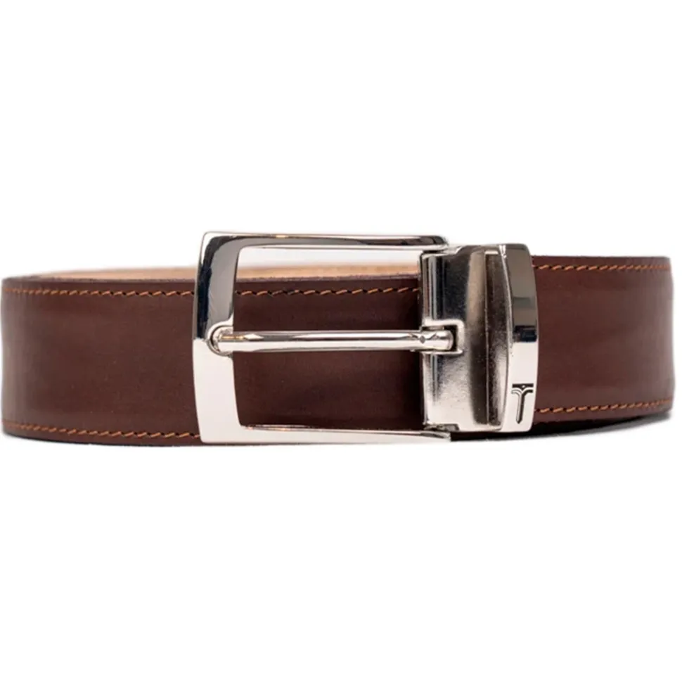 Miriam Tirinzoni - Dark Brown Leather Belt - Belt - Luxury Exclusive Collection - Avvenice