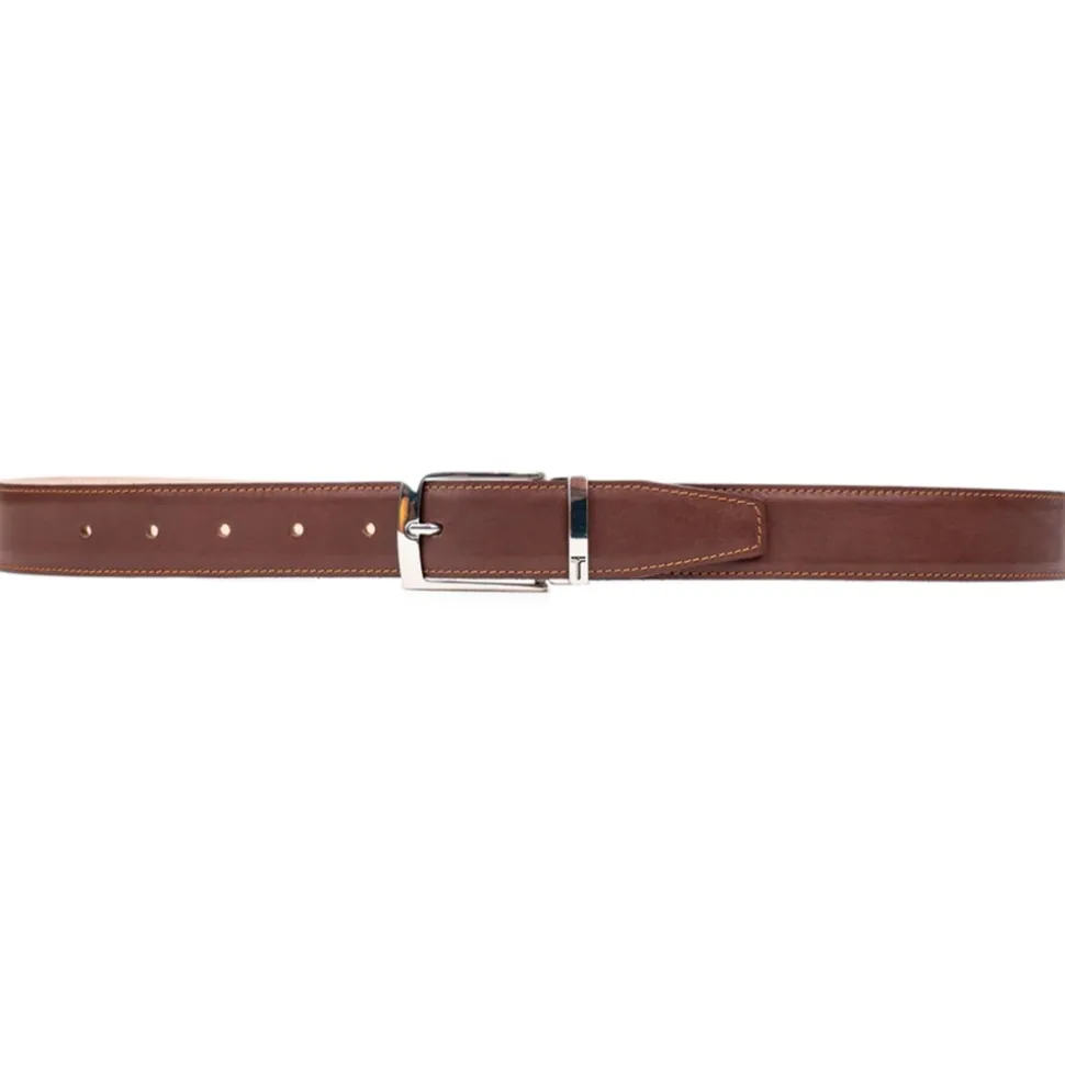 Miriam Tirinzoni - Dark Brown Leather Belt - Belt - Luxury Exclusive Collection - Avvenice