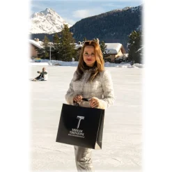 Miriam Tirinzoni - Jacket with Matching Faux Fur Details - Cream - Jacket - Luxury Exclusive Collection - Avvenice