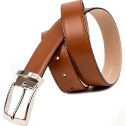 Miriam Tirinzoni - Light Brown Leather Belt - Belt - Luxury Exclusive Collection - Avvenice