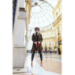 Miriam Tirinzoni - Mink Fur Headpiece - Brown - Headwear - Luxury Exclusive Collection - Avvenice