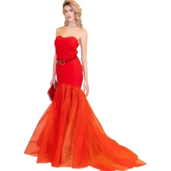 Miriam Tirinzoni - Pretty Woman Dress - Red - Dresses - Luxury Exclusive Collection - Avvenice