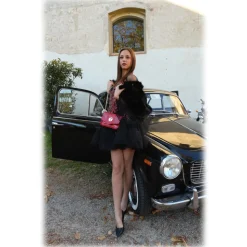 Miriam Tirinzoni - Red Bag - Bags - Luxury Exclusive Collection - Avvenice