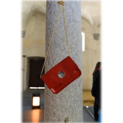 Miriam Tirinzoni - Red Bag - Bags - Luxury Exclusive Collection - Avvenice