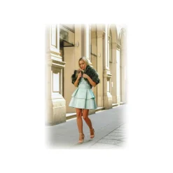 Miriam Tirinzoni - Shawl - Dark Green - Shawl - Luxury Exclusive Collection - Avvenice