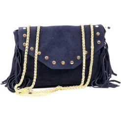 Miriam Tirinzoni - Suede Leather Bag - Gradient Purple - Bags - Luxury Exclusive Collection - Avvenice