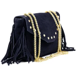 Miriam Tirinzoni - Suede Leather Bag - Gradient Purple - Bags - Luxury Exclusive Collection - Avvenice