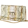 Miriam Tirinzoni - Yellow Python Print Calf Leather Bag - Bags - Luxury Exclusive Collection - Avvenice