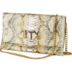 Miriam Tirinzoni - Yellow Python Print Calf Leather Bag - Bags - Luxury Exclusive Collection - Avvenice