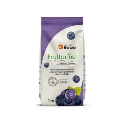 Molino Bertolo - Blueberry Type 1 Flour - Made With Fruit - Type 1 Soft Wheat Flour with Blueberry Flakes - 1 Kg - Avvenice