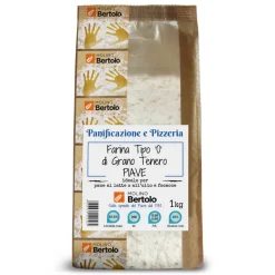 Molino Bertolo - Flour Type 0 - Soft Wheat Piave - 1 Kg - Avvenice