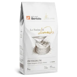 Molino Bertolo - Integrum® - The Flours of Leonardo® - Wholemeal Flour of Italian Soft Grain - 1 Kg - Avvenice
