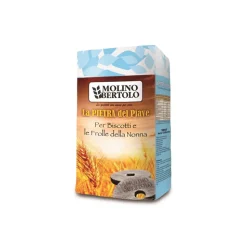 Molino Bertolo - La Pietra del Piave® Biscuits and Shortcrust - Soft Wheat Flour Type 1 - 1 Kg - Avvenice