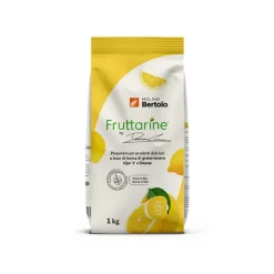 Molino Bertolo - Lemon Type 1 Flour - Made With Fruit - Type 1 Soft Wheat Flour with Lemon Flakes - 1 Kg - Avvenice