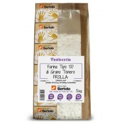 Molino Bertolo - Soft Wheat Type 00 - Shortcrust Flour - 1 Kg - Avvenice