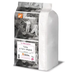 Molino Bertolo - Wholewheat Spelt Flour - 5 Kg - Avvenice