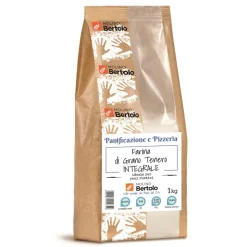 Molino Bertolo - Wholewheat Flour - Soft Wheat - 1 Kg - Avvenice