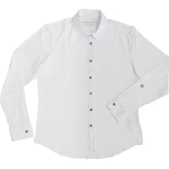 Momo Design - Adelaide Polo Shirt - White - Shirt - Made in Italy - Luxury Exclusive Collection - Avvenice