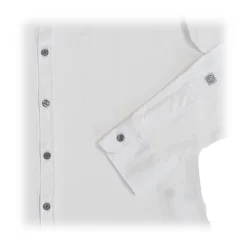 Momo Design - Adelaide Polo Shirt - White - Shirt - Made in Italy - Luxury Exclusive Collection - Avvenice