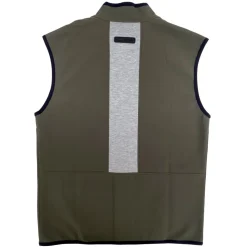 Momo Design - Chur Scuba Vest - Military Green Grey - Vest - Made in Italy - Luxury Exclusive Collection - Avvenice