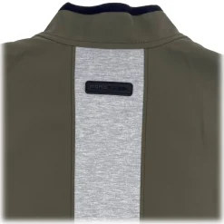 Momo Design - Chur Scuba Vest - Military Green Grey - Vest - Made in Italy - Luxury Exclusive Collection - Avvenice