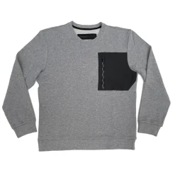 Momo Design - Spalato Sweatshirt - Grey - Shirt - Made in Italy - Luxury Exclusive Collection - Avvenice