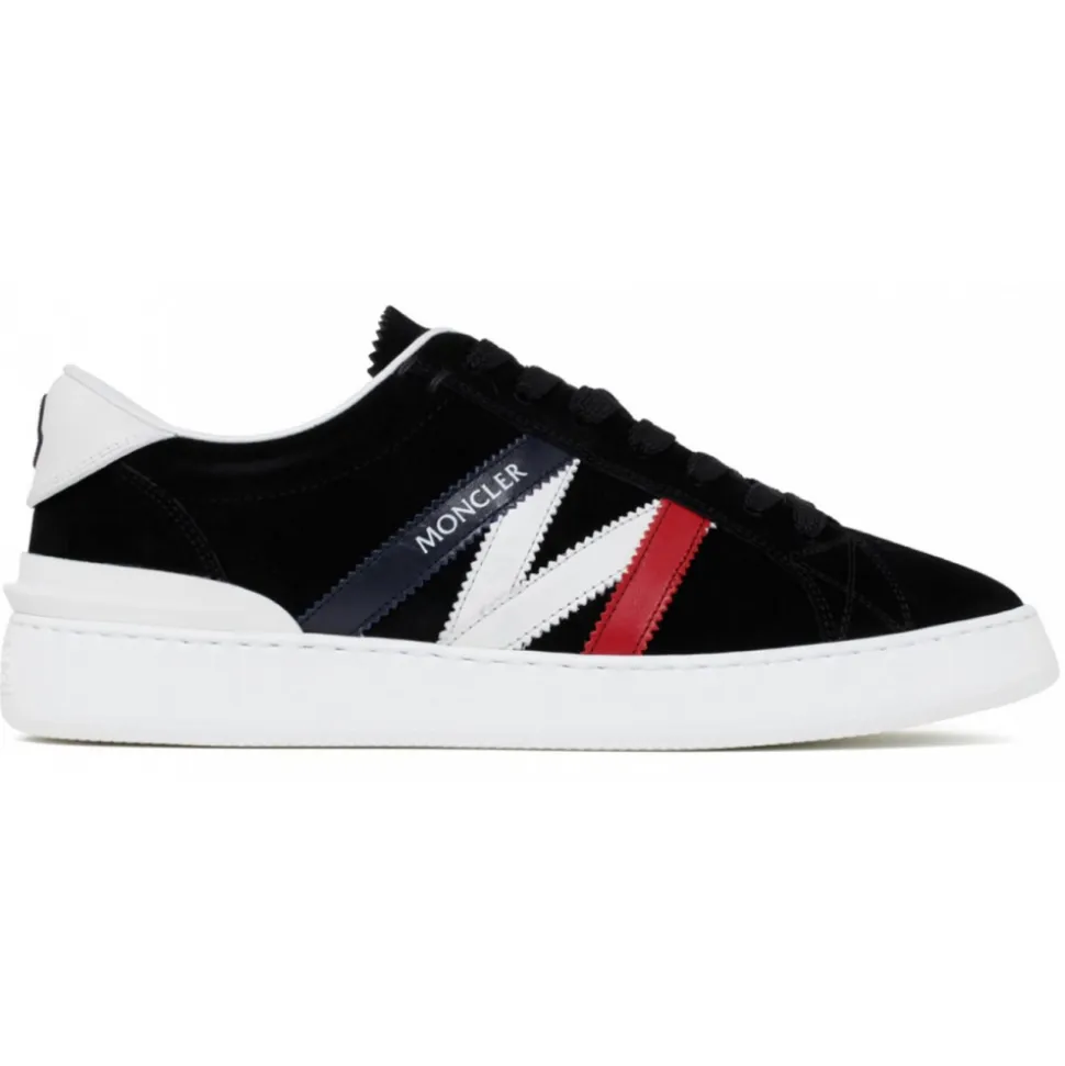 Moncler - Black Monaco M Sneakers - Moncler Exclusive Luxury Collection - Avvenice