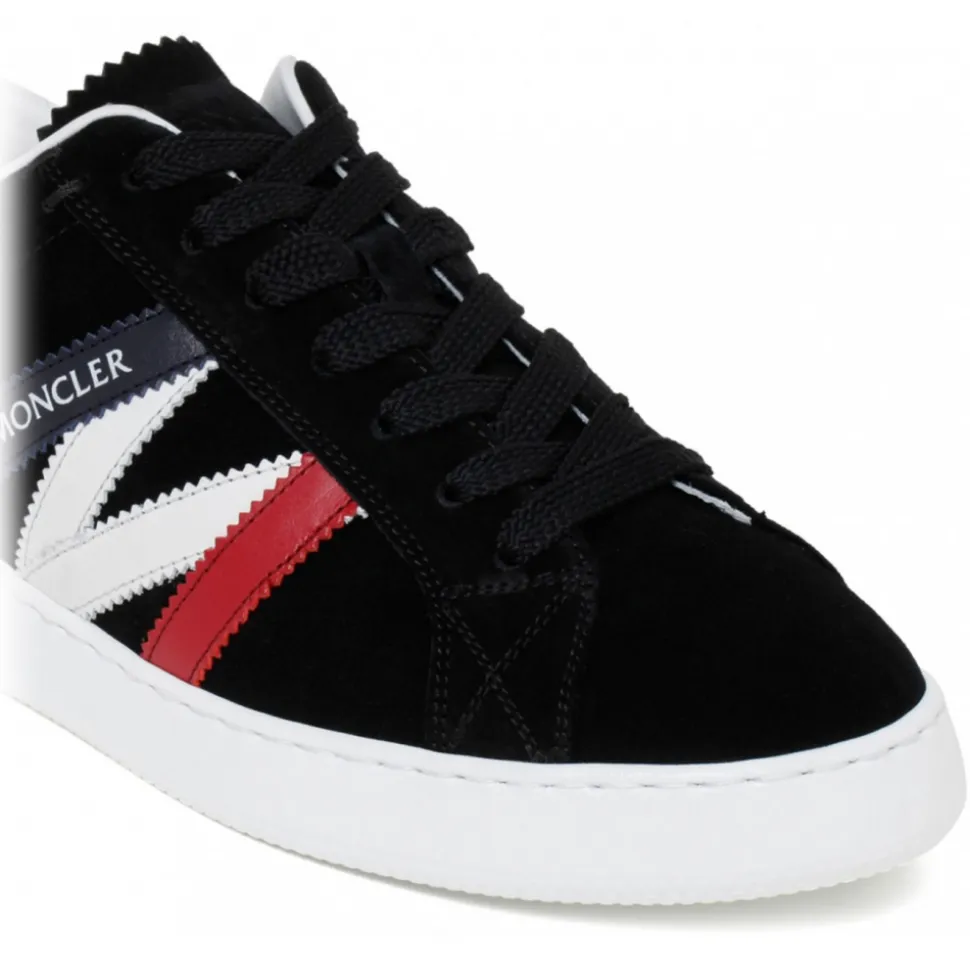 Moncler - Black Monaco M Sneakers - Moncler Exclusive Luxury Collection - Avvenice