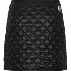 Moncler - Black Padded Skirt - Moncler Exclusive Luxury Collection - Avvenice