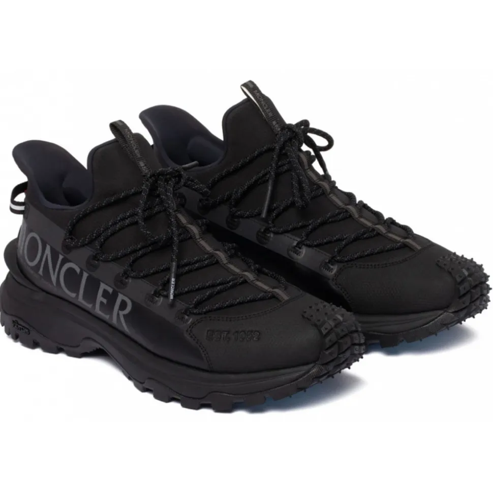 Moncler - Black Trailgrip Lite 2 Sneakers - Moncler Exclusive Luxury Collection - Avvenice
