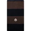 Moncler - Brown and Black Scarf - Moncler Exclusive Luxury Collection - Avvenice