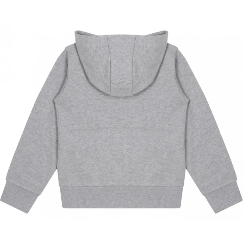 Moncler - Light Grey Logo Hoodie - Moncler Exclusive Luxury Collection - Avvenice