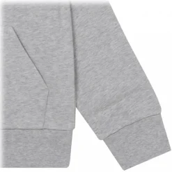 Moncler - Light Grey Logo Hoodie - Moncler Exclusive Luxury Collection - Avvenice