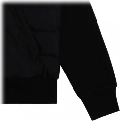 Moncler - Lightly Padded Dark Blue Cardigan - Moncler Exclusive Luxury Collection - Avvenice