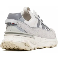 Moncler - Lite White Runner Low Top Sneakers - Moncler Exclusive Luxury Collection - Avvenice