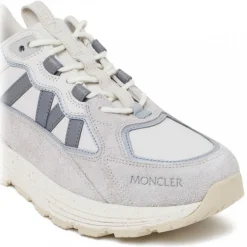Moncler - Lite White Runner Low Top Sneakers - Moncler Exclusive Luxury Collection - Avvenice