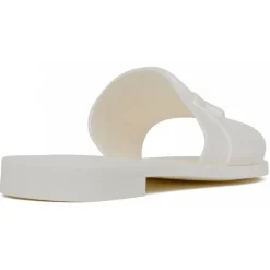 Moncler - Moncler White Mon Slides - Moncler Exclusive Luxury Collection - Avvenice