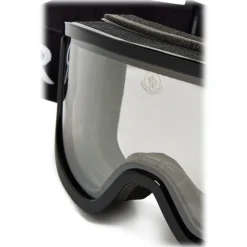 Moncler - Terrabeam Ski Goggles - Shiny Black - Moncler Eyewear - Avvenice