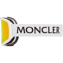 Moncler - Terrabeam Ski Goggles - White & Red - Moncler Eyewear - Avvenice