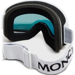 Moncler - Terrabeam Ski Goggles - White & Red - Moncler Eyewear - Avvenice