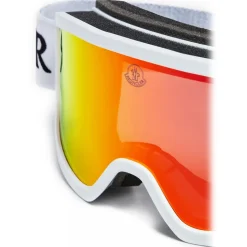 Moncler - Terrabeam Ski Goggles - White & Red - Moncler Eyewear - Avvenice