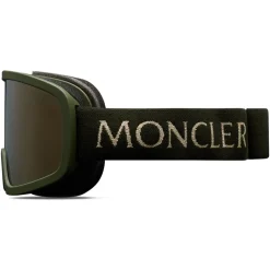 Moncler - Terrabeam Ski Goggles - Matte Dark Green & Brown - Moncler Eyewear - Avvenice