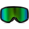 Moncler - Terrabeam Ski Goggles - Shiny Black & Iridescent Aqua Green - Moncler Eyewear - Avvenice