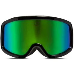 Moncler - Terrabeam Ski Goggles - Shiny Black & Iridescent Aqua Green - Moncler Eyewear - Avvenice